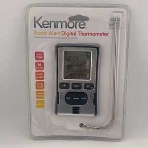 Kenmore Roast Alert Digital Meat Thermometer Kitchen Grill